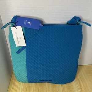 Vera Bradley Purse/Hipster Wome'n Turquoise Sea and Bahama Bay Adjustable NWT